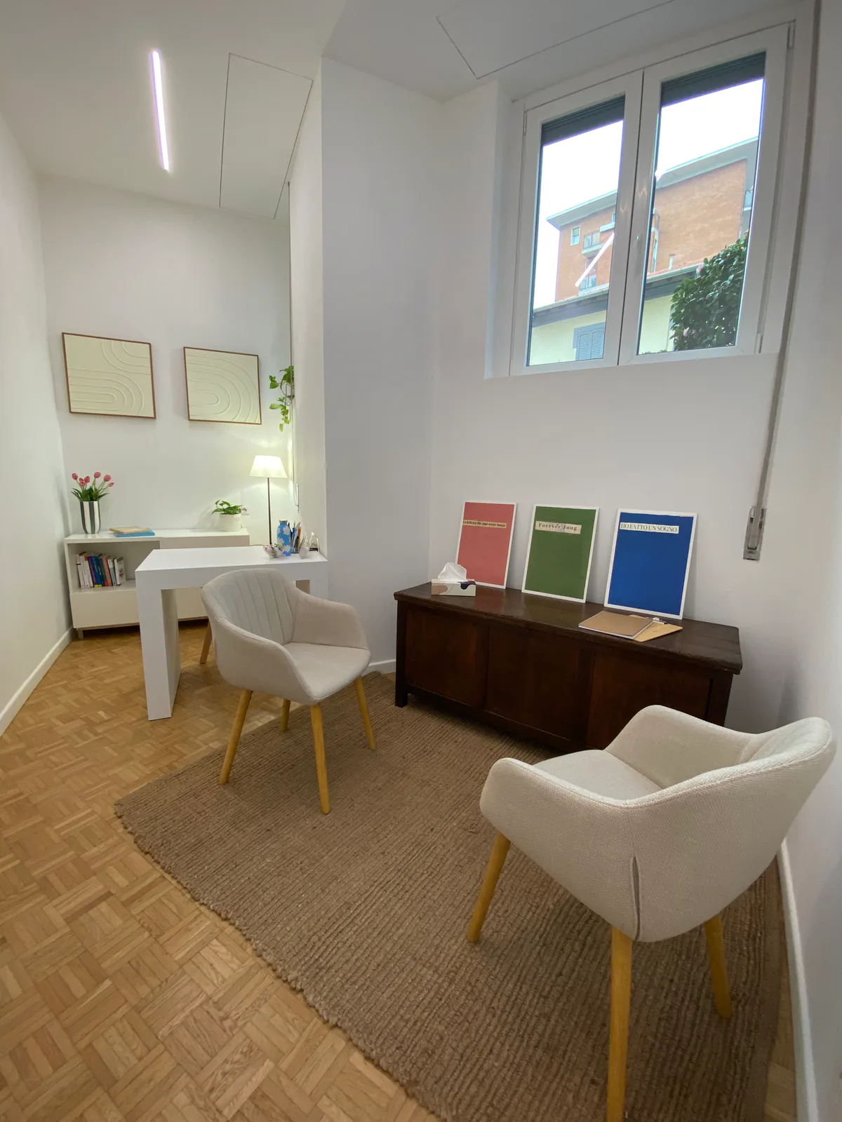 L’interno dello Studio Harmonìa Psicoterapia
